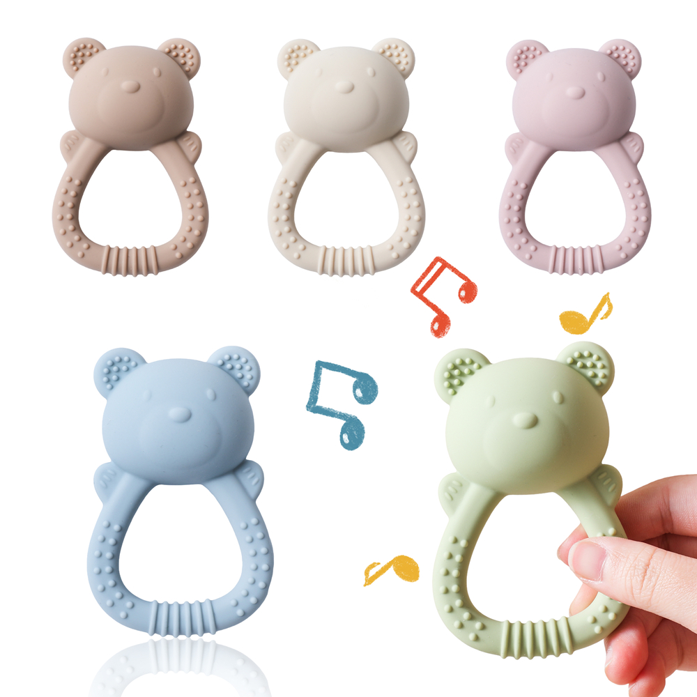 Baby Silicone Teether Bear Han - огляд і ціна Baby Food Natural