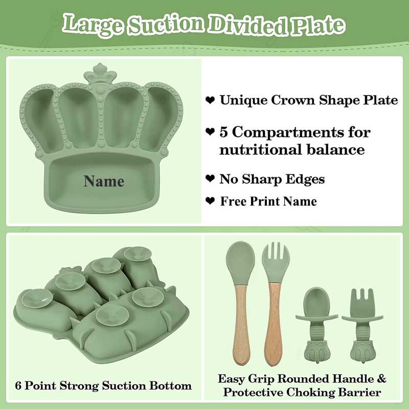 Personalized Name Baby Feeding - огляд і ціна Baby Food Utensils