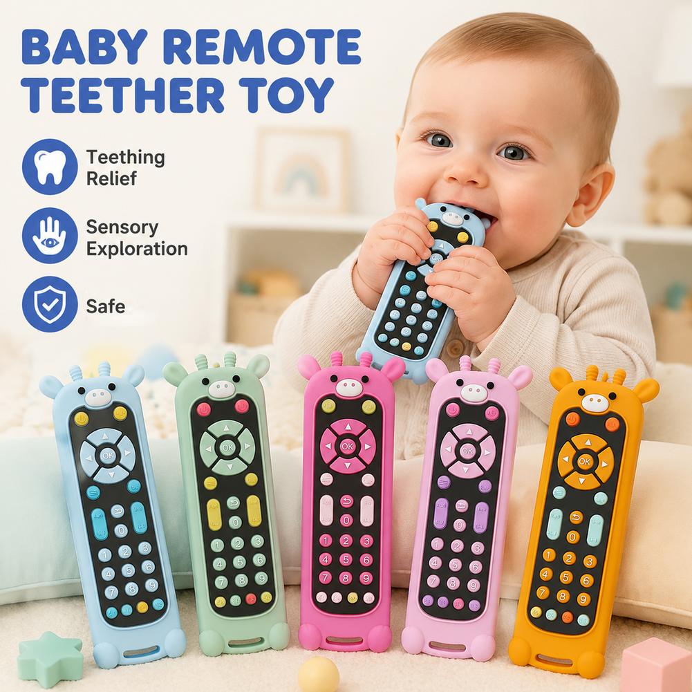 Baby Teether Silicone TV Remot - огляд і ціна Baby Food Natural