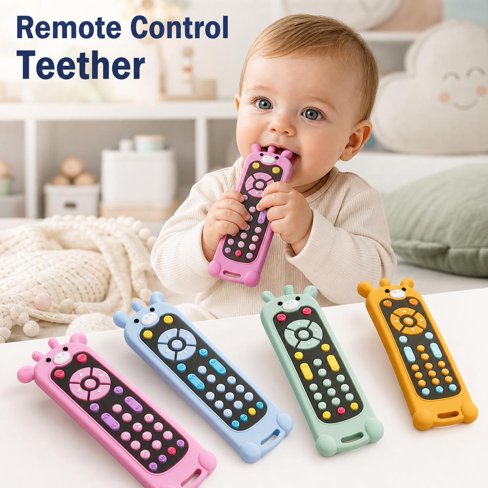 Baby Teether Silicone TV Remot - огляд і ціна Baby Food Natural