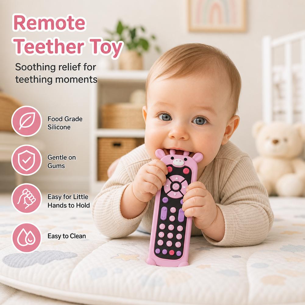 Baby Teether Silicone TV Remot - огляд і ціна Baby Food Natural