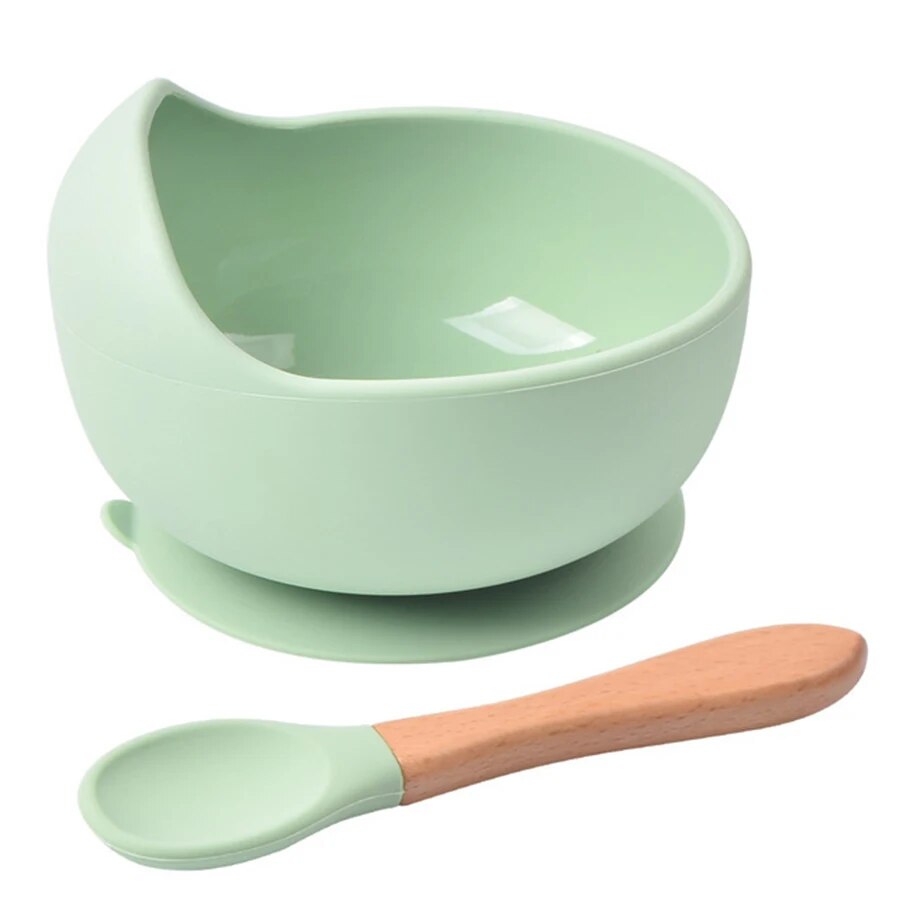 High Quality Spill-Proof Silic - огляд і ціна Baby Food Utensils