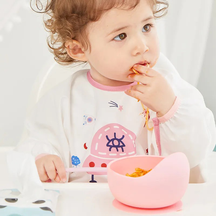 High Quality Spill-Proof Silic - огляд і ціна Baby Food Utensils