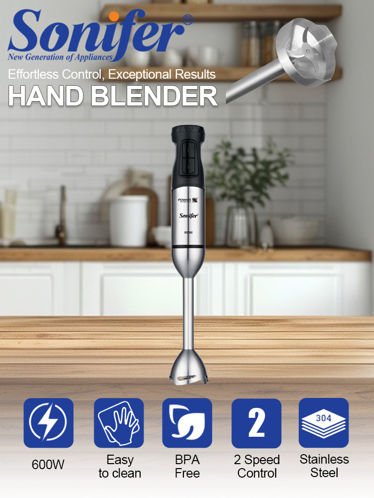 Hand Blender Sonifer SF-8181 6 - огляд і ціна Baby Food Grinder Machine