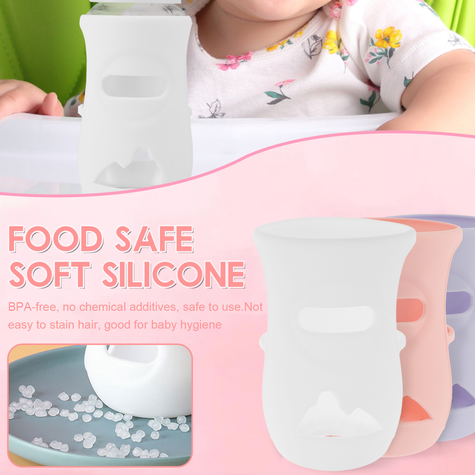 Silicone Sleeves Silicone Baby - огляд і ціна Baby Food Natural