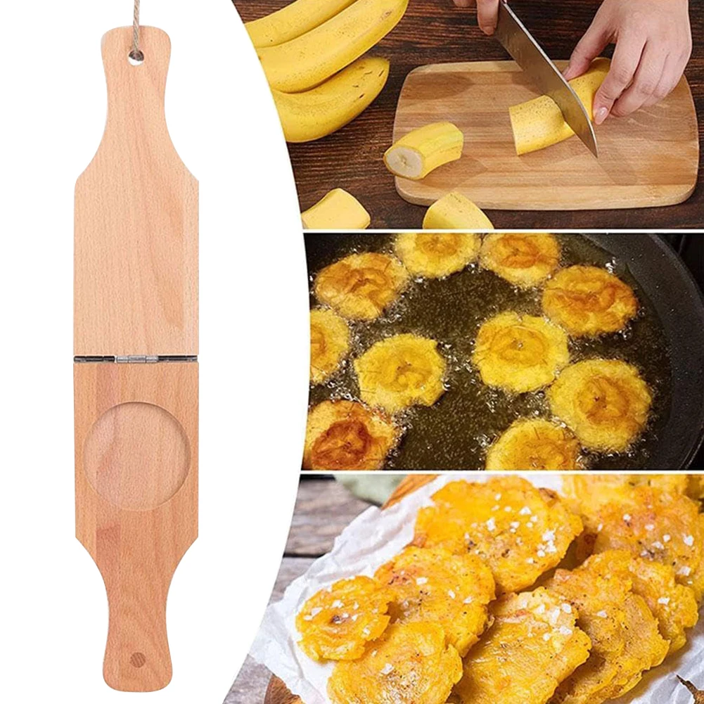 Wooden Plantain Press With Han - огляд і ціна Baby Food Banana