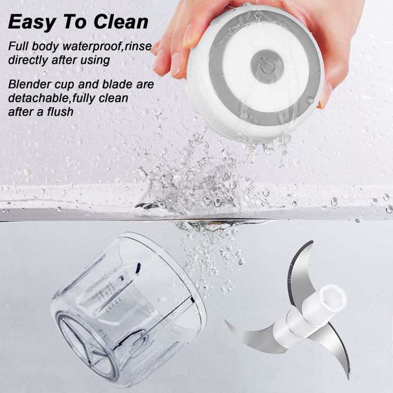 250ML Electric Garlic Grinder  - огляд і ціна Baby Food Grinder Machine