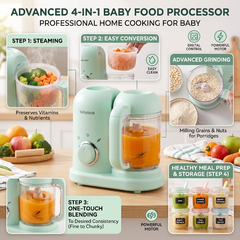 Multi-Function High-precision  - огляд і ціна Baby Food Grinder Machine