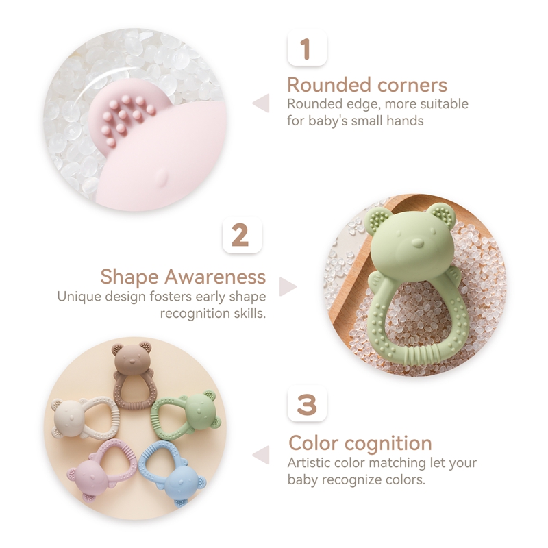 Silicone Teether for Babies Fo - огляд і ціна Baby Food Natural