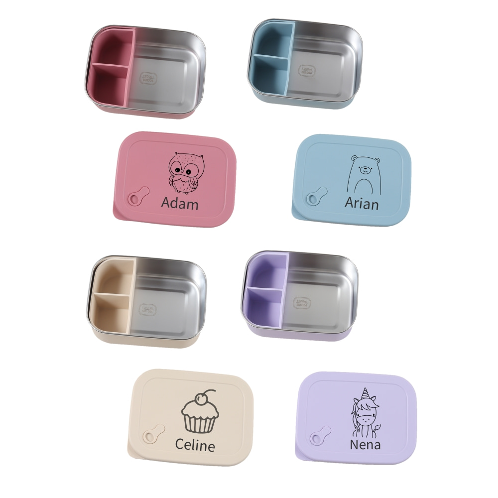 1200ml 1pc Custom Name & Patte - огляд і ціна Baby Food Utensils