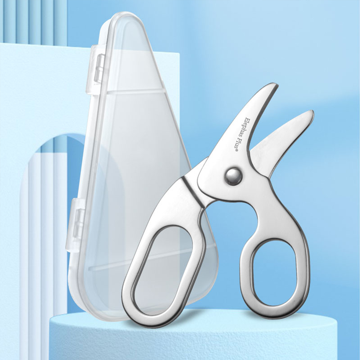 Safety Baby Food Scissors - Fo - огляд і ціна Baby Food Utensils