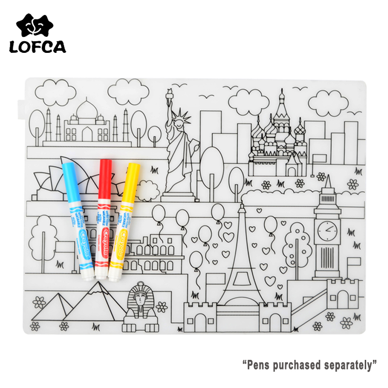 Silicone Baby Placemat 1pc Bab - огляд і ціна Baby Food Utensils