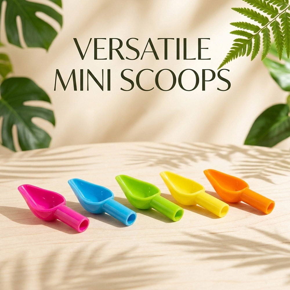 Mini Colorful Plastic Feeding  - огляд і ціна Baby Food Utensils