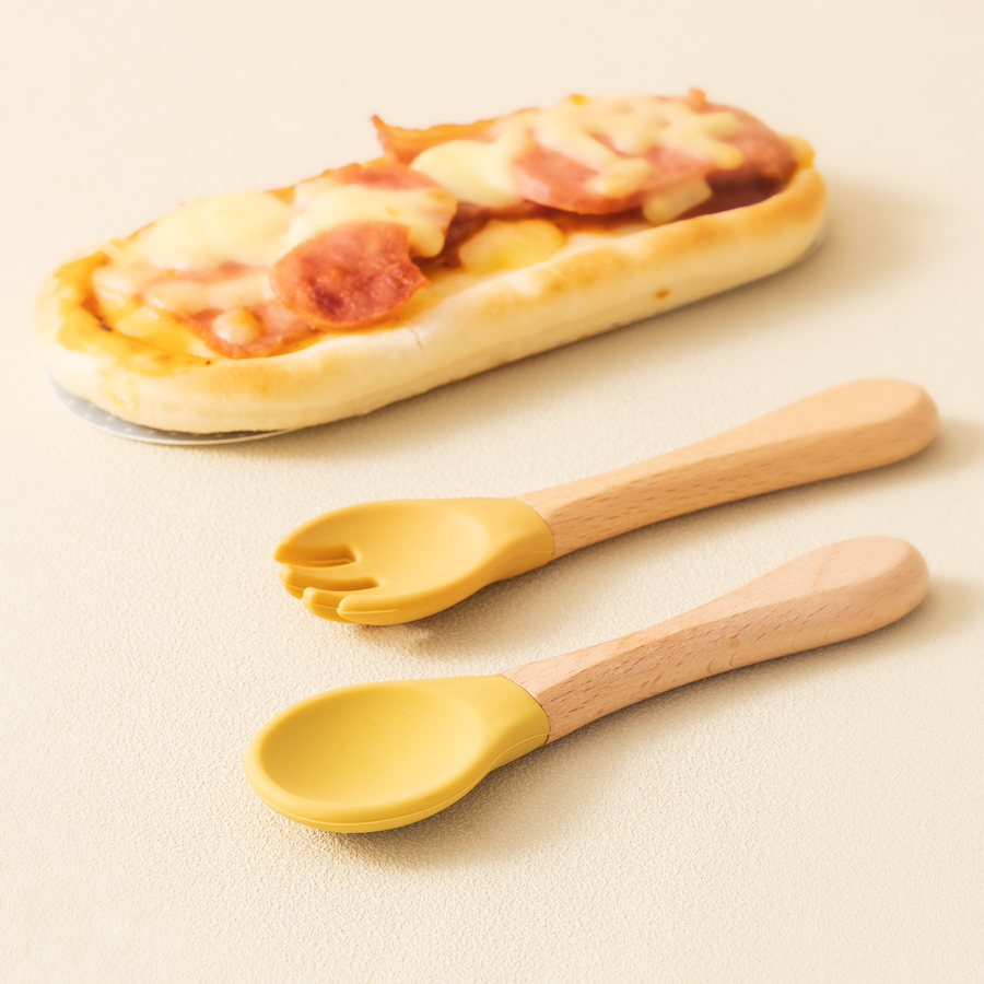 2PCS Baby Learning Spoons Uten - огляд і ціна Baby Food Utensils