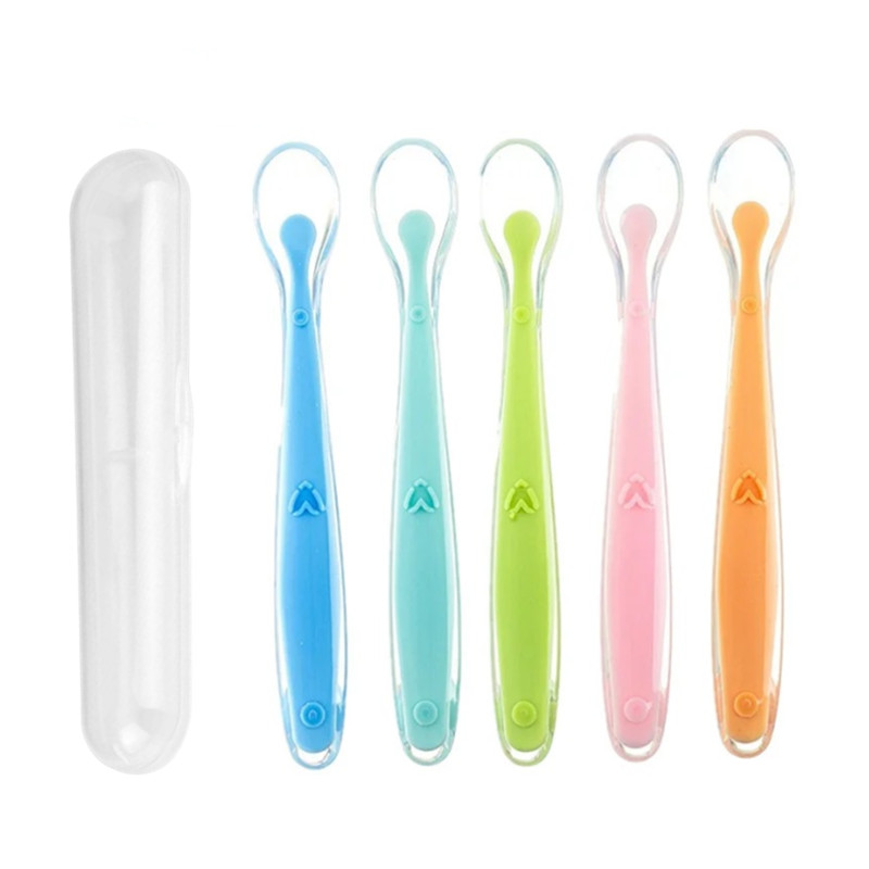 BPA Free Baby Silicone Spoons  - огляд і ціна Baby Food Utensils
