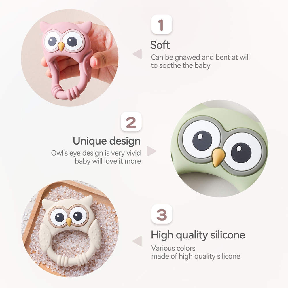 1pc Silicone Teether Baby 0-12 - огляд і ціна Baby Food Natural
