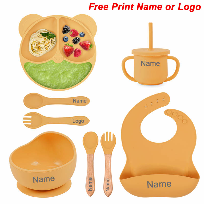 Feeding Set Silicone For Baby  - огляд і ціна Baby Food Utensils