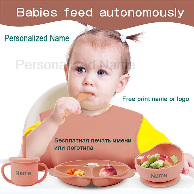 Feeding Set Silicone For Baby  - огляд і ціна Baby Food Utensils