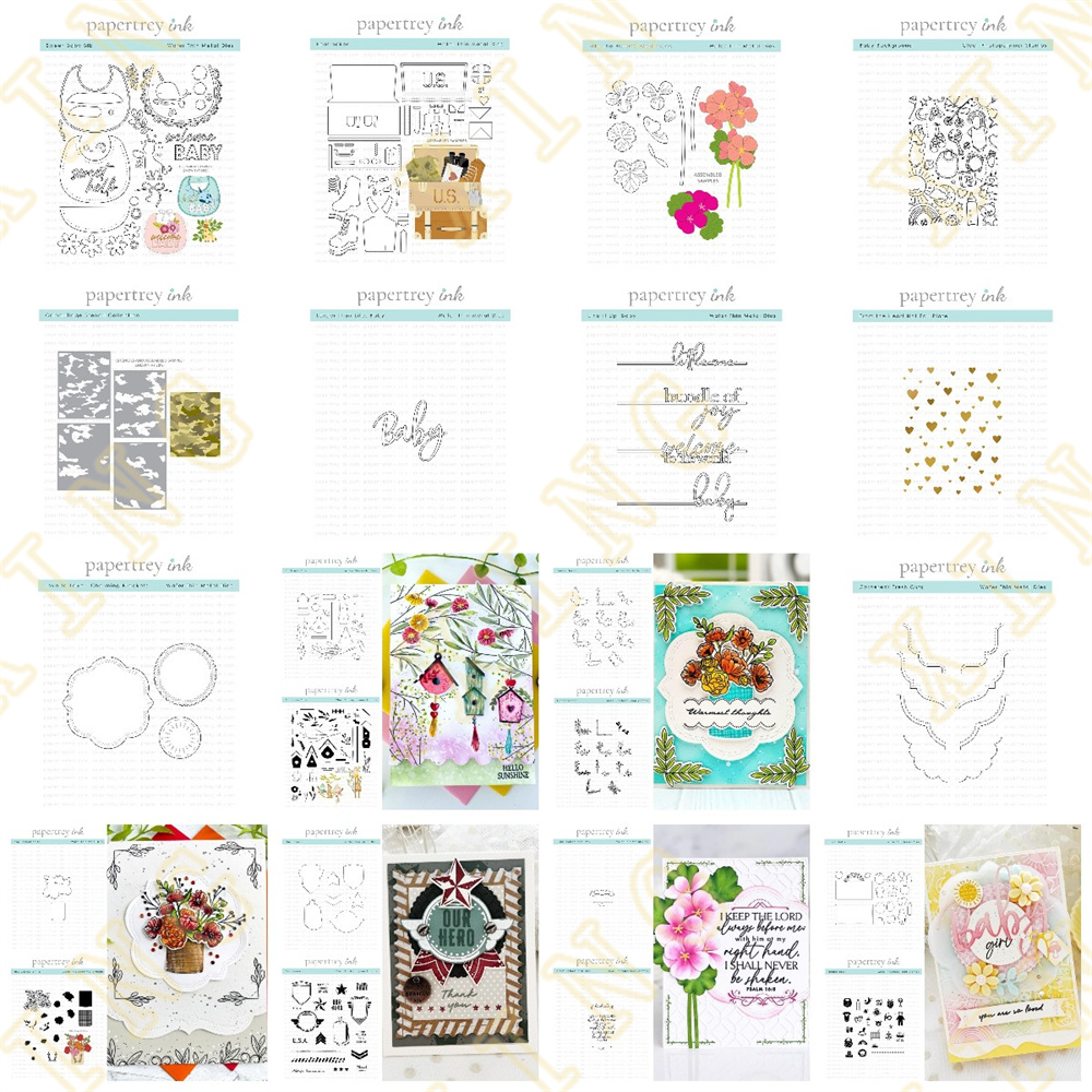 Metal Cutting Dies Stamps Sten - огляд і ціна Baby Food Diary